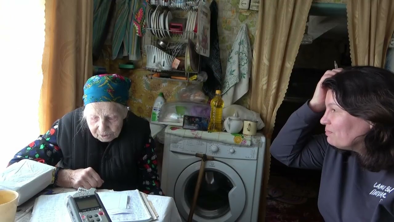 Жиленкова З.С, духовные стихи и рассказ про похоронный обряд