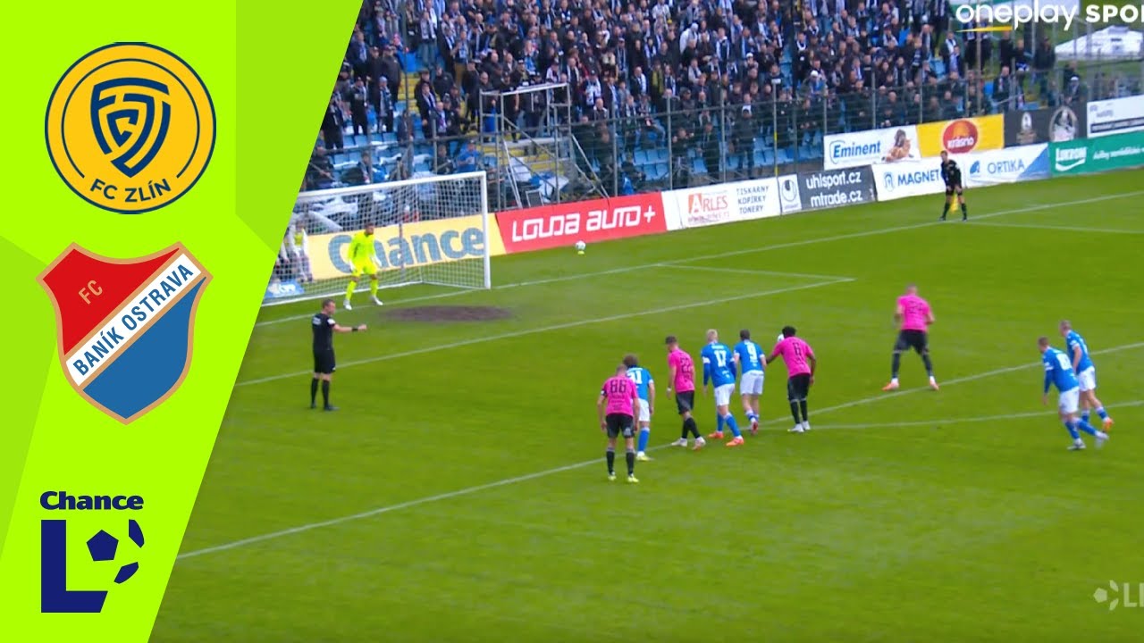 Chance Liga Highlights: FC Zlín vs. FC Baník Ostrava 1:1 (11. kolo)
