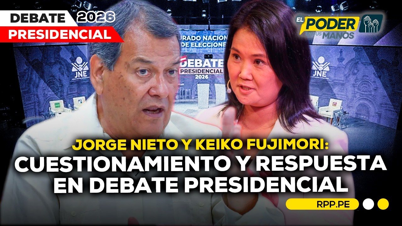 Jorge Nieto vs Keiko Fujimori: Cuestionamiento y respuesta en debate presidencial #EPETM