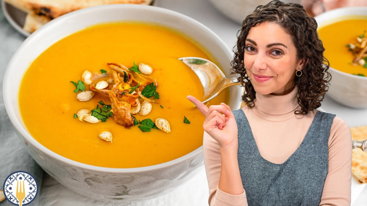 Vegan Butternut Squash Soup | Ready in 30 minutes