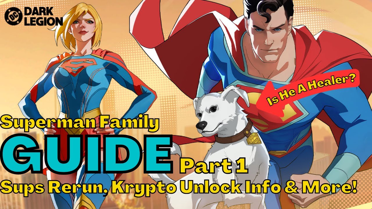 Superman Family Guide: What Is Their Purpose? | DC: Dark Legion