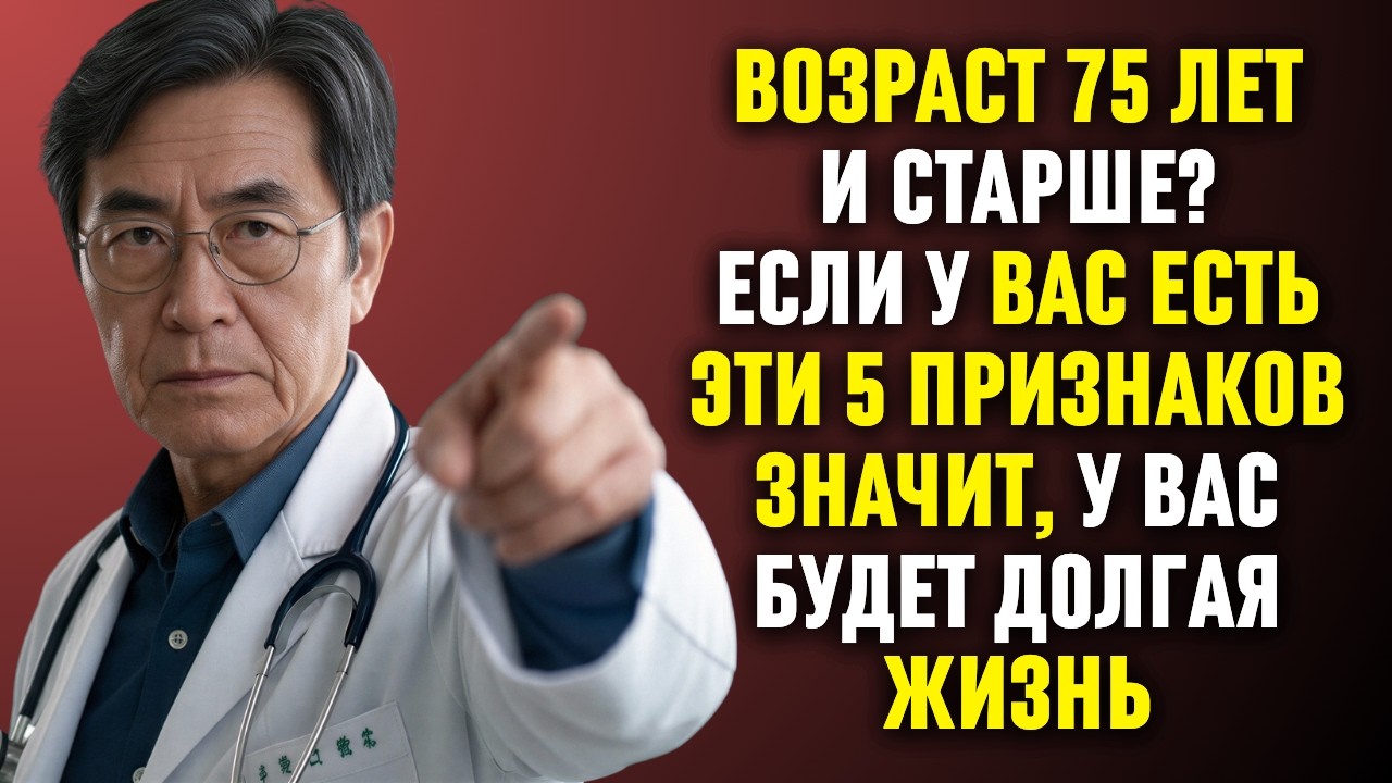 Вам 75? Проверьте 5 признаков долголетия и узнайте, как дожить до 90
