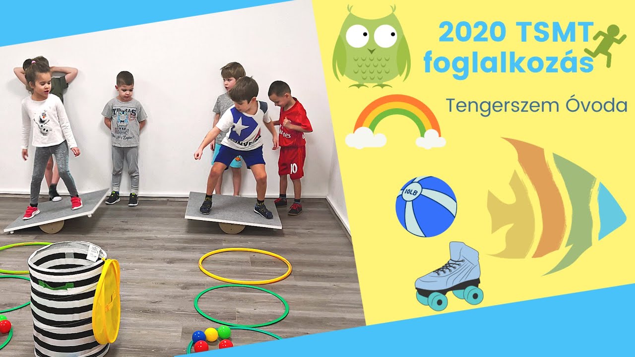 Budapesti Tengerszem óvoda TSMT foglalkozás bemutató