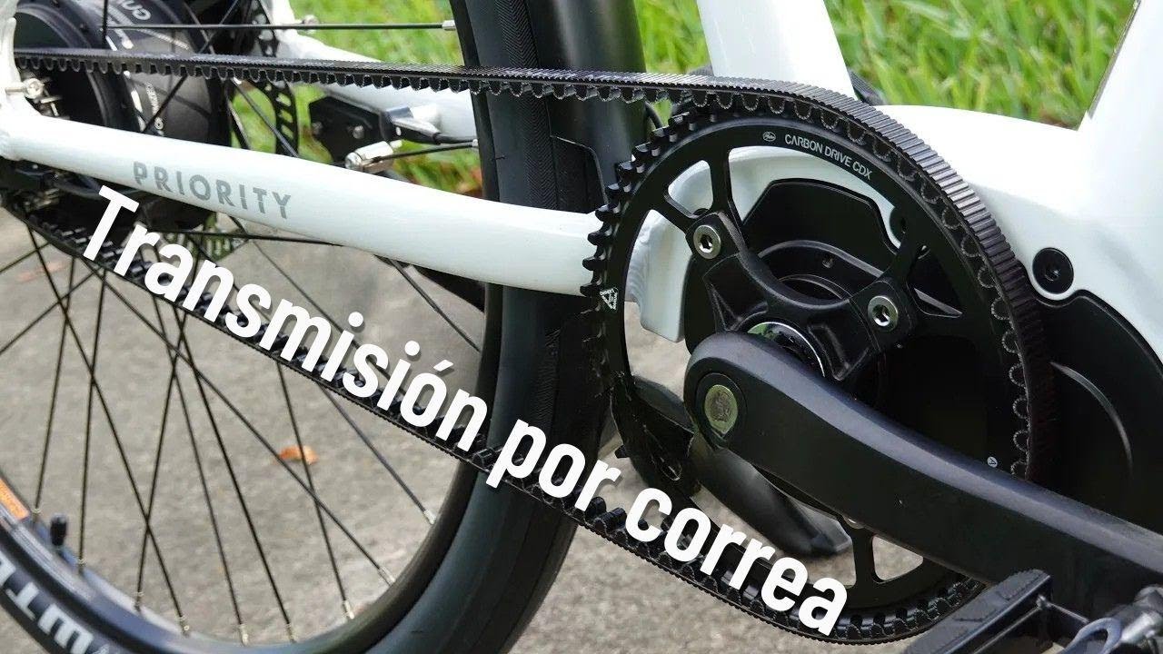 Transmisión por correa en bicicletas: Ventajas y desventajas