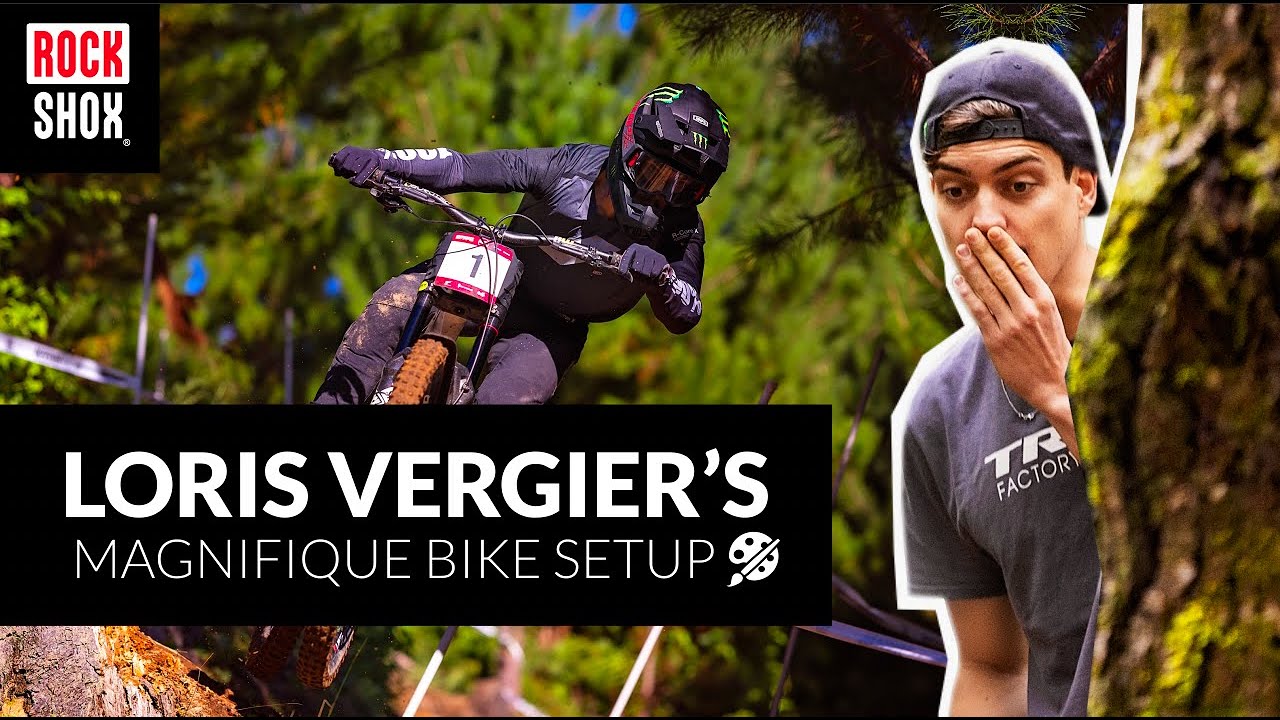 Loris Vergier's Magnifique Bike Setup 🎨🤌