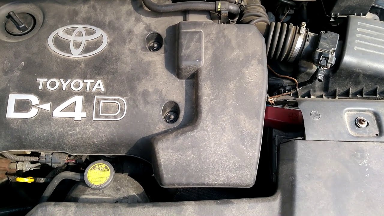 EGR  valve cleaningTOYOTA AVENSIS 2.0 D4D 116HP 2005