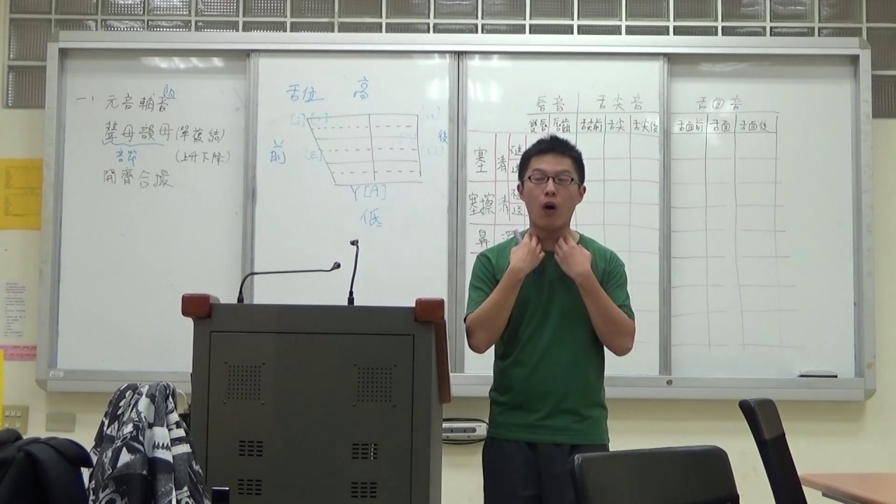 國音及說話：闕闕考前複習 1/2