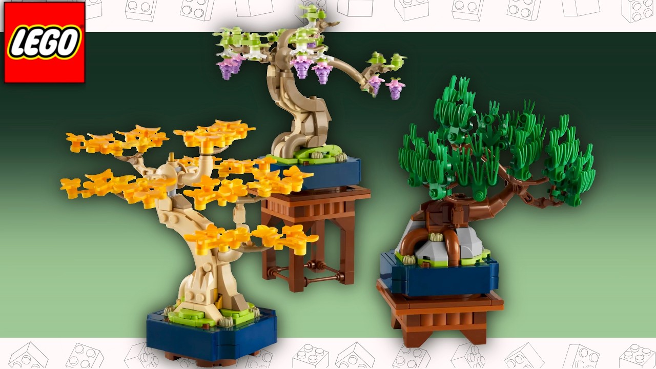 LEGO Speed Build | Mini Bonsai Trees | Botanicals 10373
