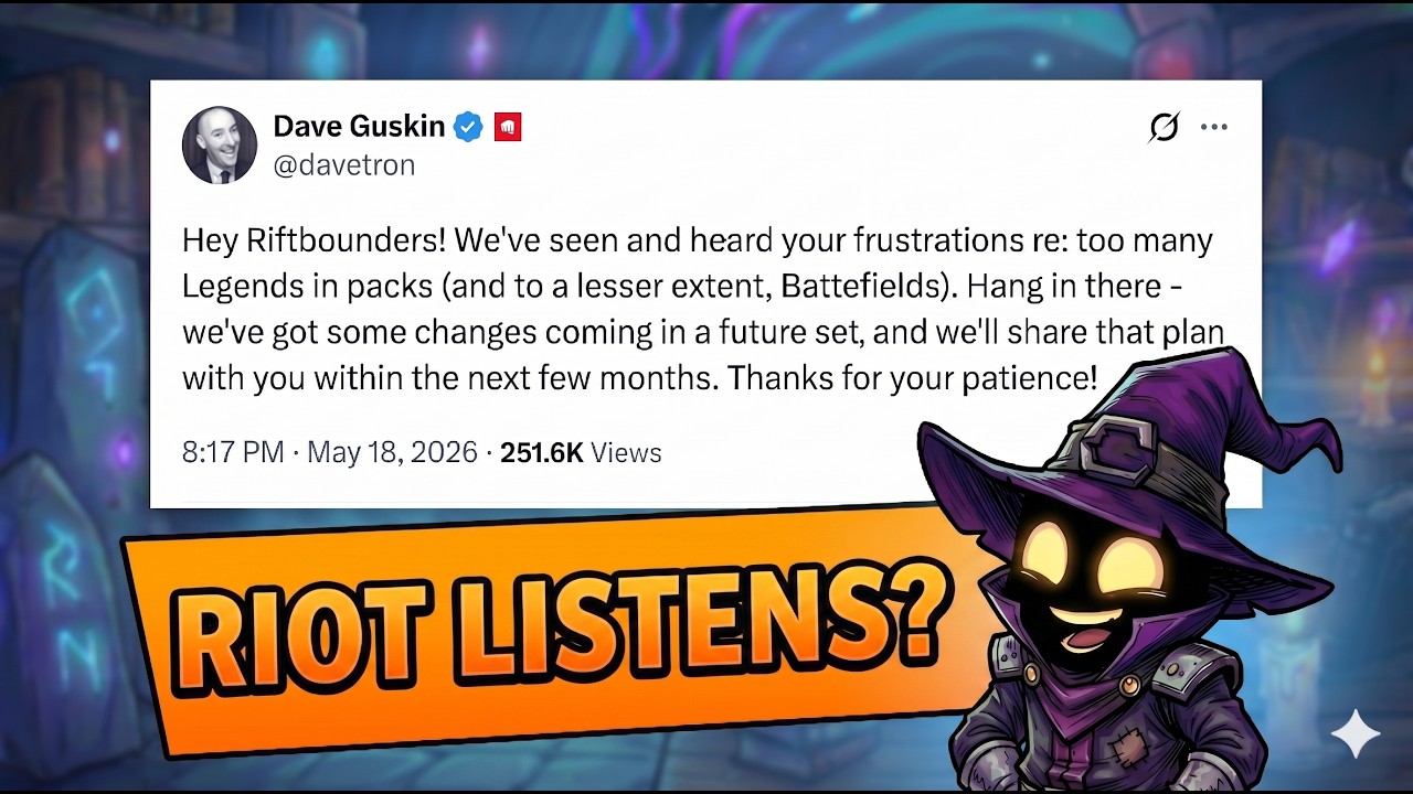 Riot Keeps Admitting They Were Wrong&hellip;(Riftbound)