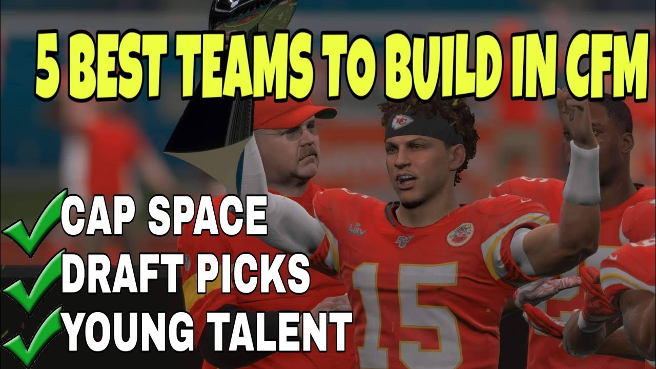 Top 5 Best Teams To BUILD A DYNASTY In Connected Franchise Mode! Madden NFL 21 CFM Tips & Tricks