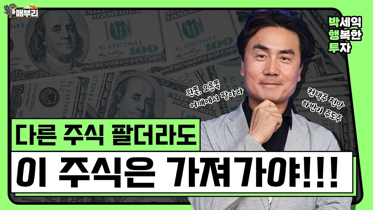주식조정장 피할 수 없다. 투자한다면 이 업종 / 박세익 체슬리자문 전무