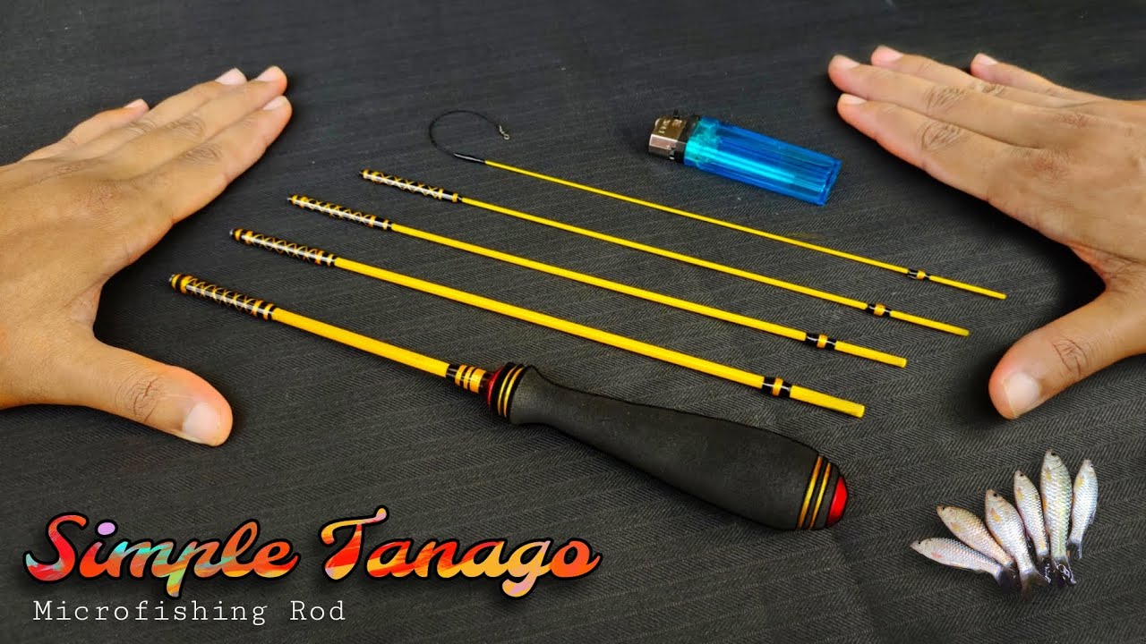 Cara Membuat Joran Microfishing TANAGO - Yang Bagus dan Murah