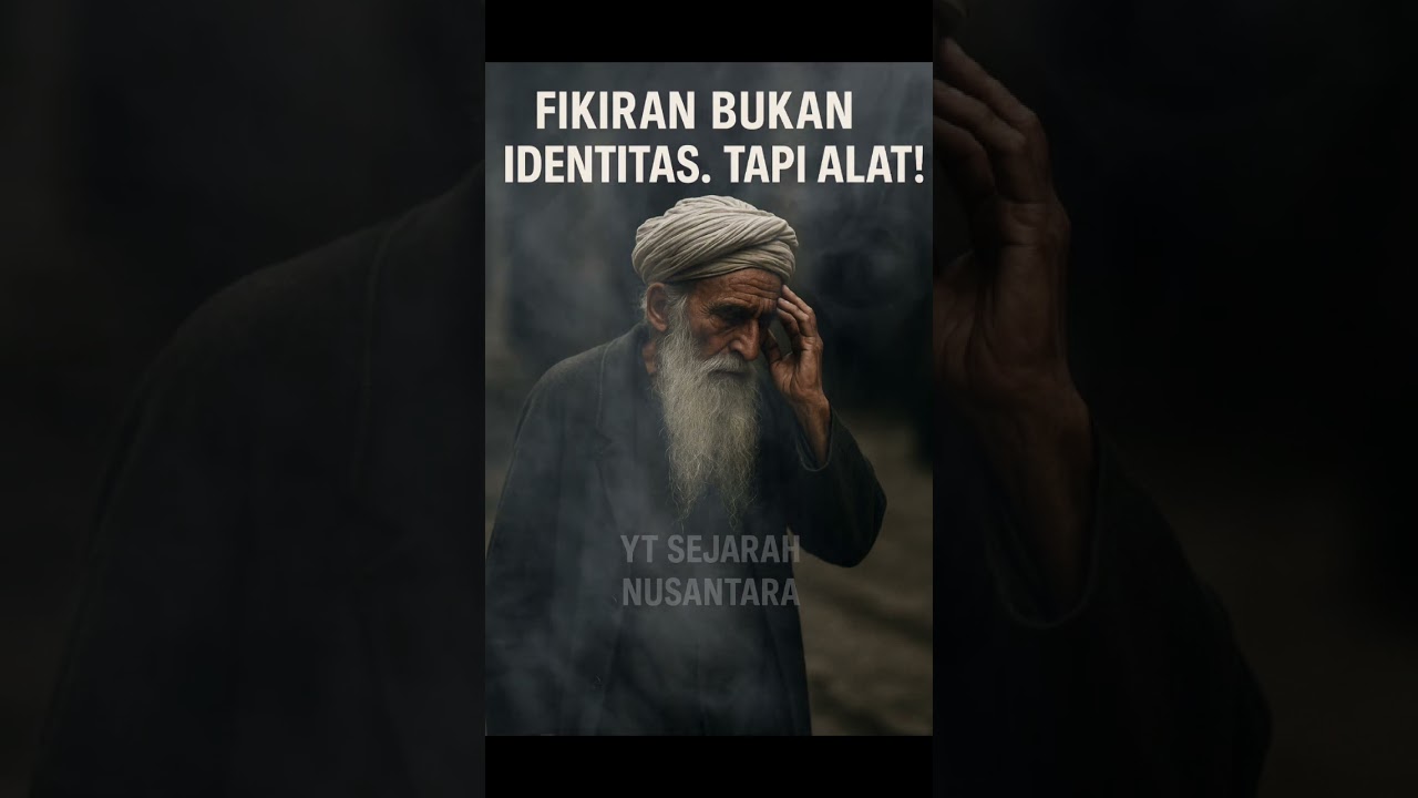 Fikiran itu Bukan Identitas, Tapi Alat..!! #makrifat #ilmumakrifat #spiritual #islam #syekhsitijenar