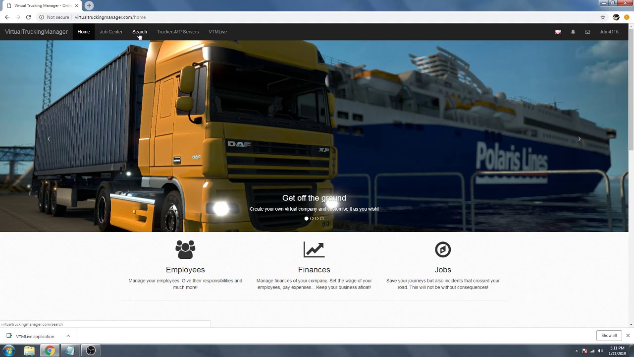 Ets2 how to join virtual trucking company