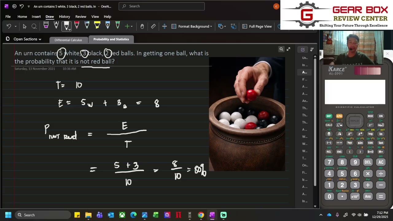 GBRC Live Sessions: Probability And Statistics PT 1
