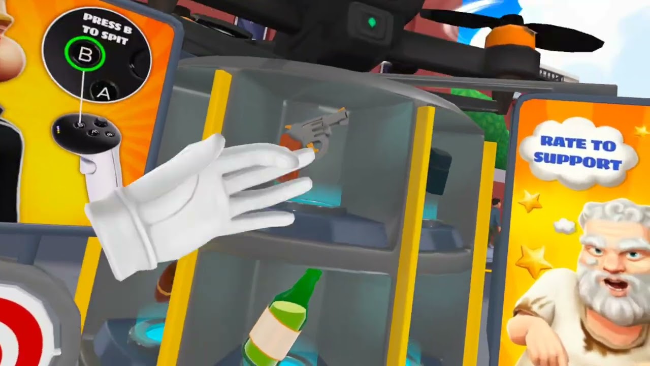 me playing taxi vr