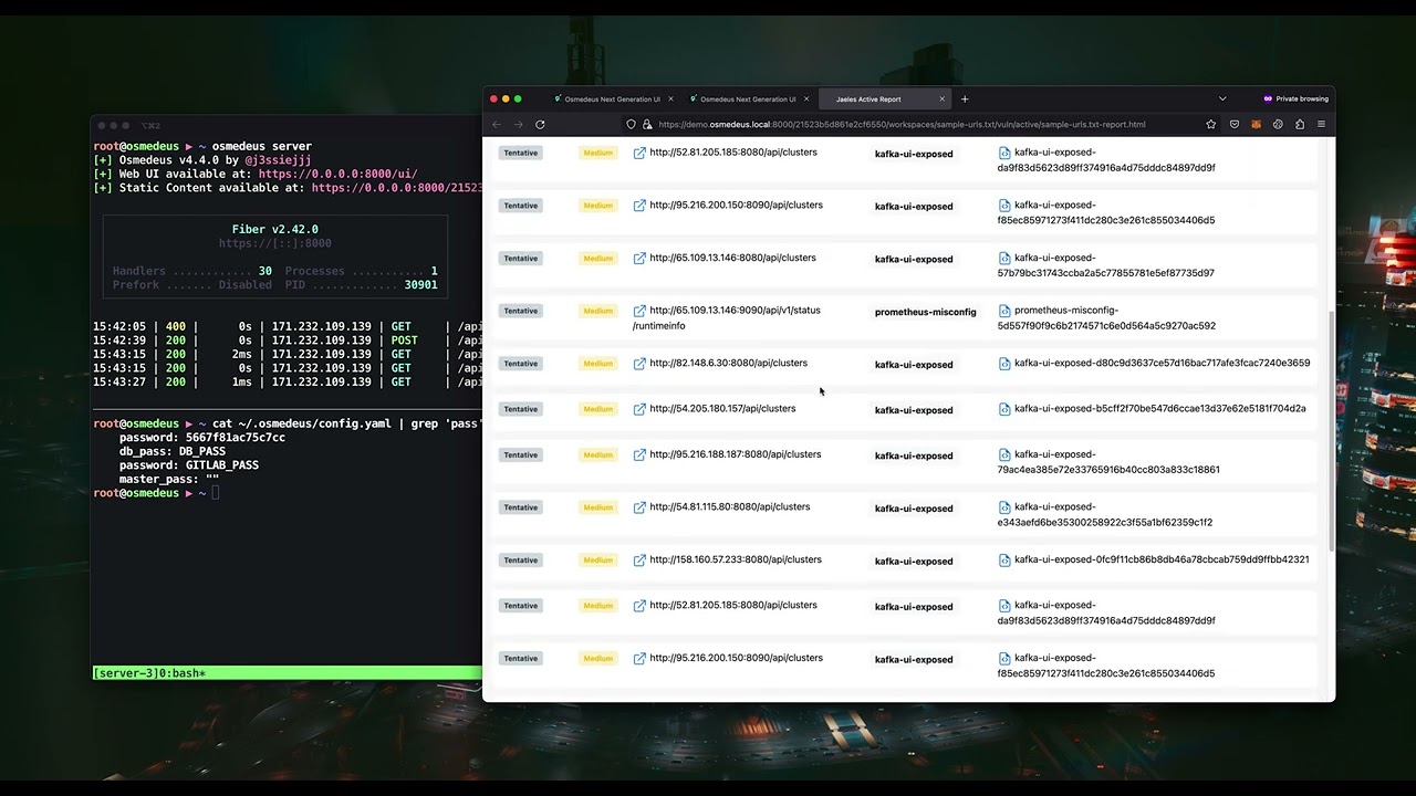 Osmedeus Web UI