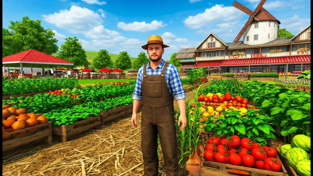 Финал - Farming & Supermarket Simulator #12