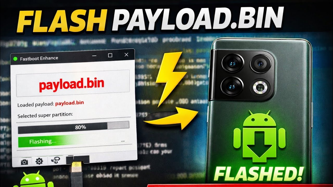 How To Flash Payload.bin Android OnePlus