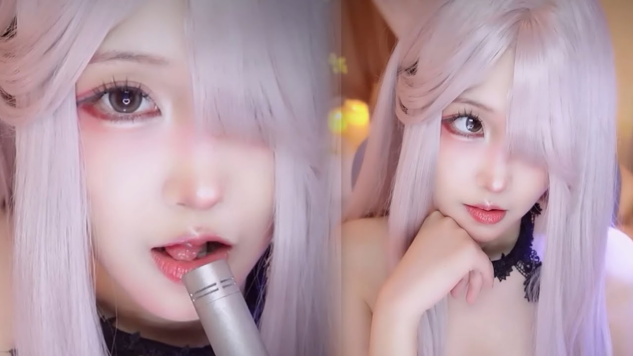 [ASMR]  Relaxing with her 💋💋  | 二呆啾 | 17/06/2025