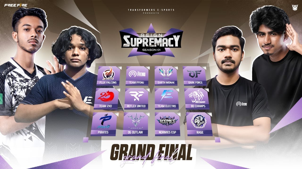 [🔴LIVE ] REIGN SUPREMACY SSN-1 || GRAND FINAL || TRANSFORMER ORG  @mitlaaa07 @JB.FREAK22