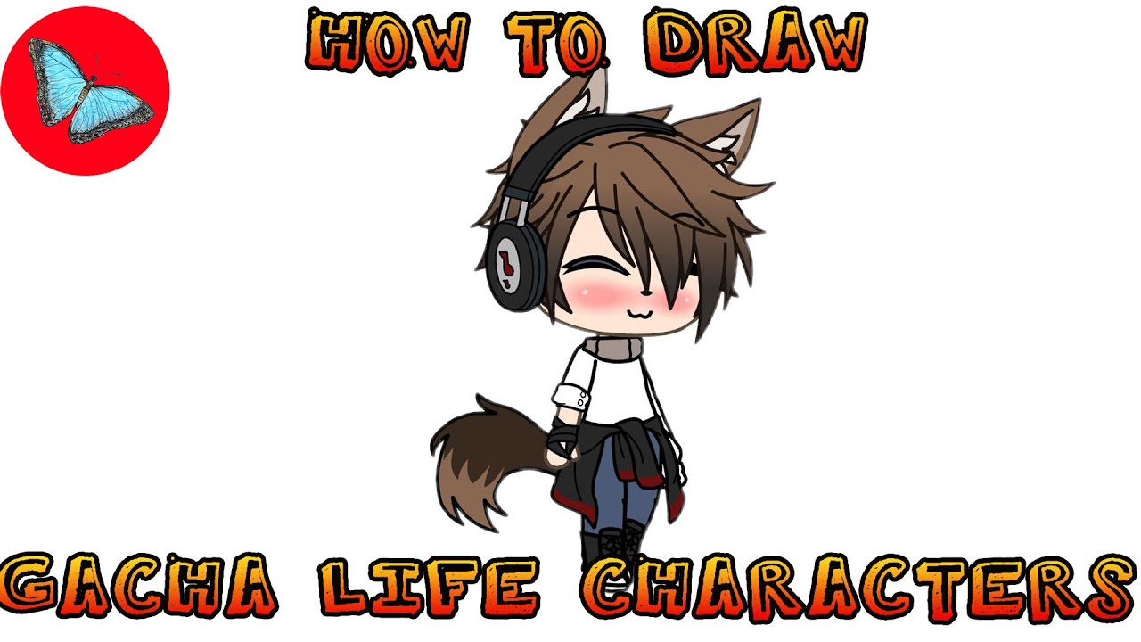 How To Draw Gacha Life Characters 2 | Drawing Animals