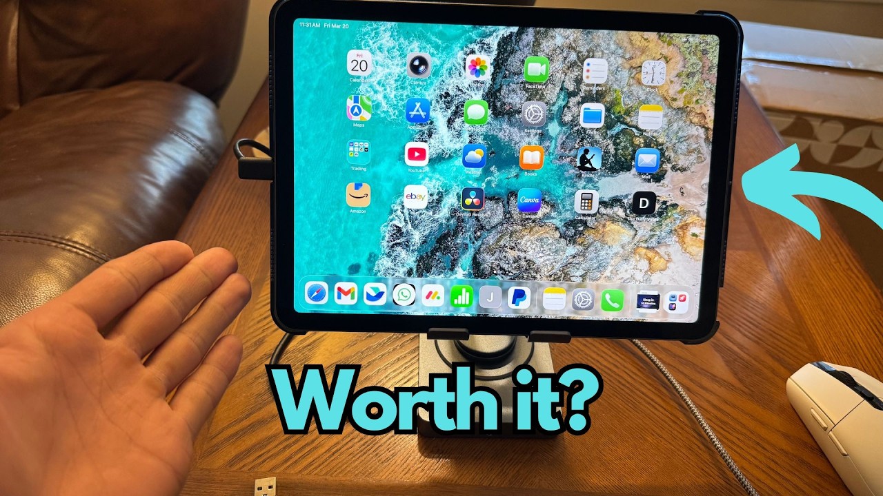 Док-станция USB-C отлично работает с iPad!