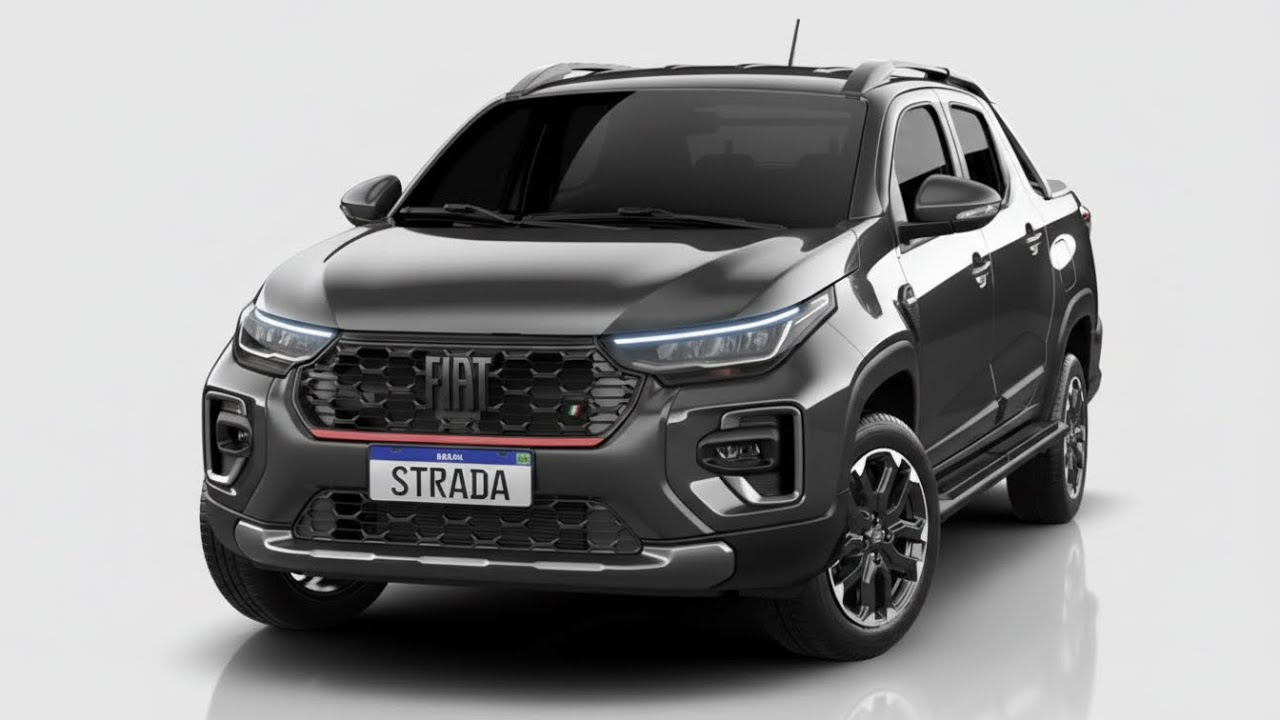 Novo Fiat Strada 2026 | Design, Consumo e Novidades Reveladas