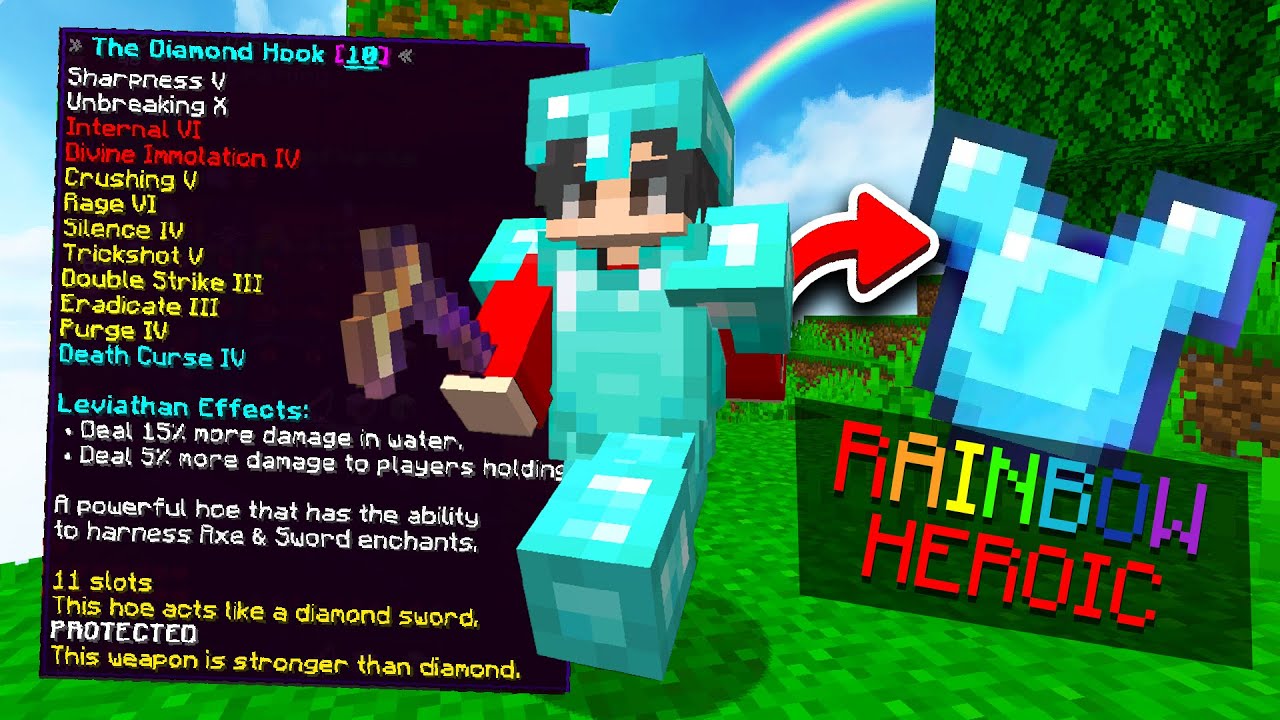 I GOT THE *RAREST* ITEMS ON THE SERVER | Minecadia Factions