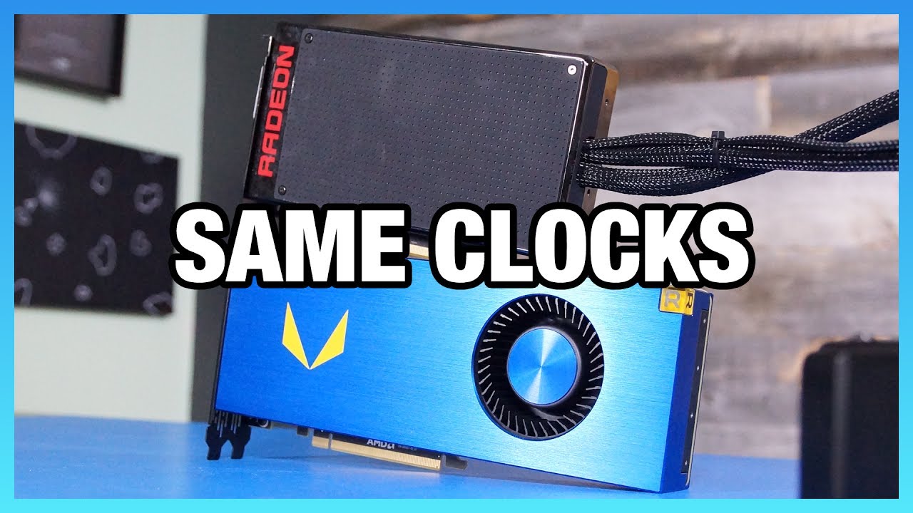Vega FE vs. Fury X Clock-for-Clock: 