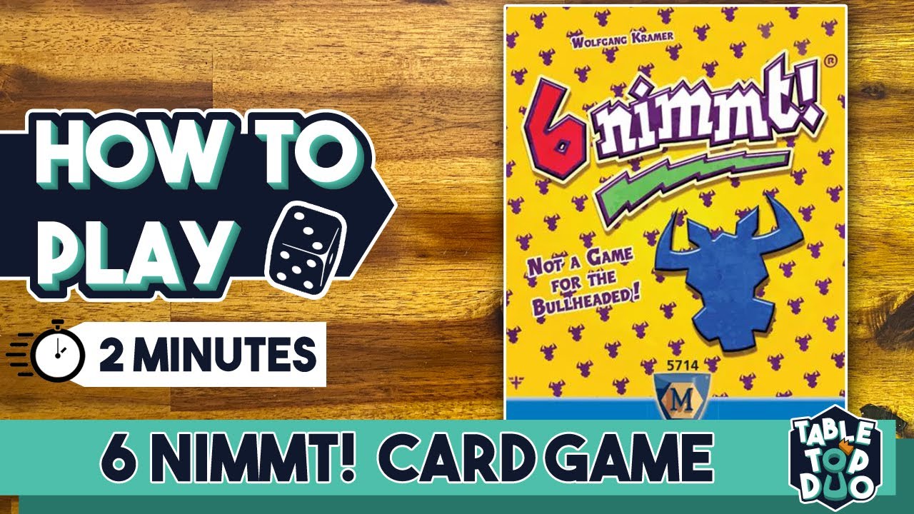 Master the 6 Nimmt card game in just 2 minutes