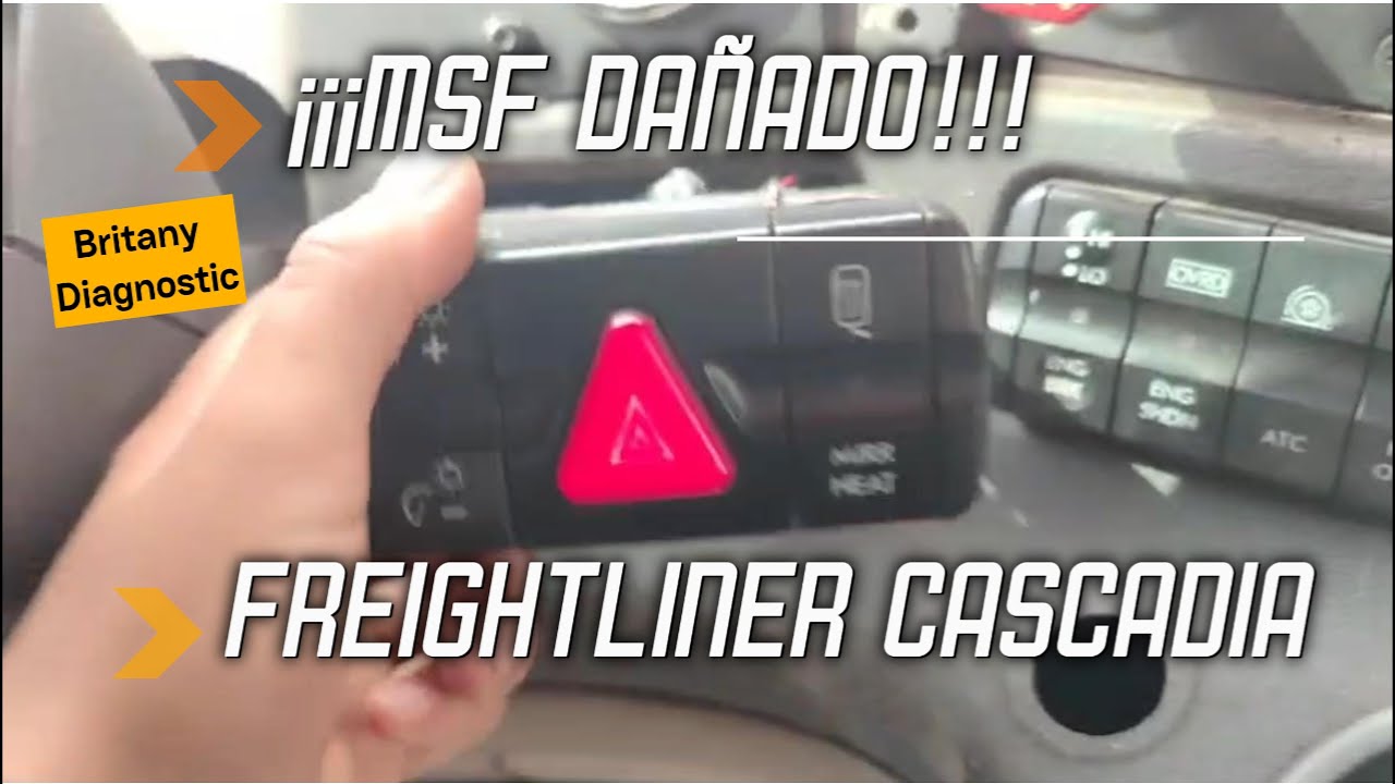 Freightliner Cascadia /No funciona el Freno de motor / ¿MSF dañado?