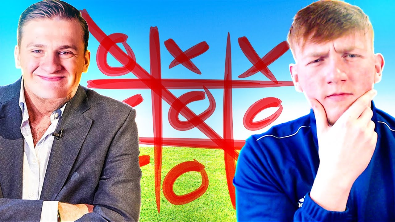 FOOTBALL TIC TAC TOE w/ @LukePingu