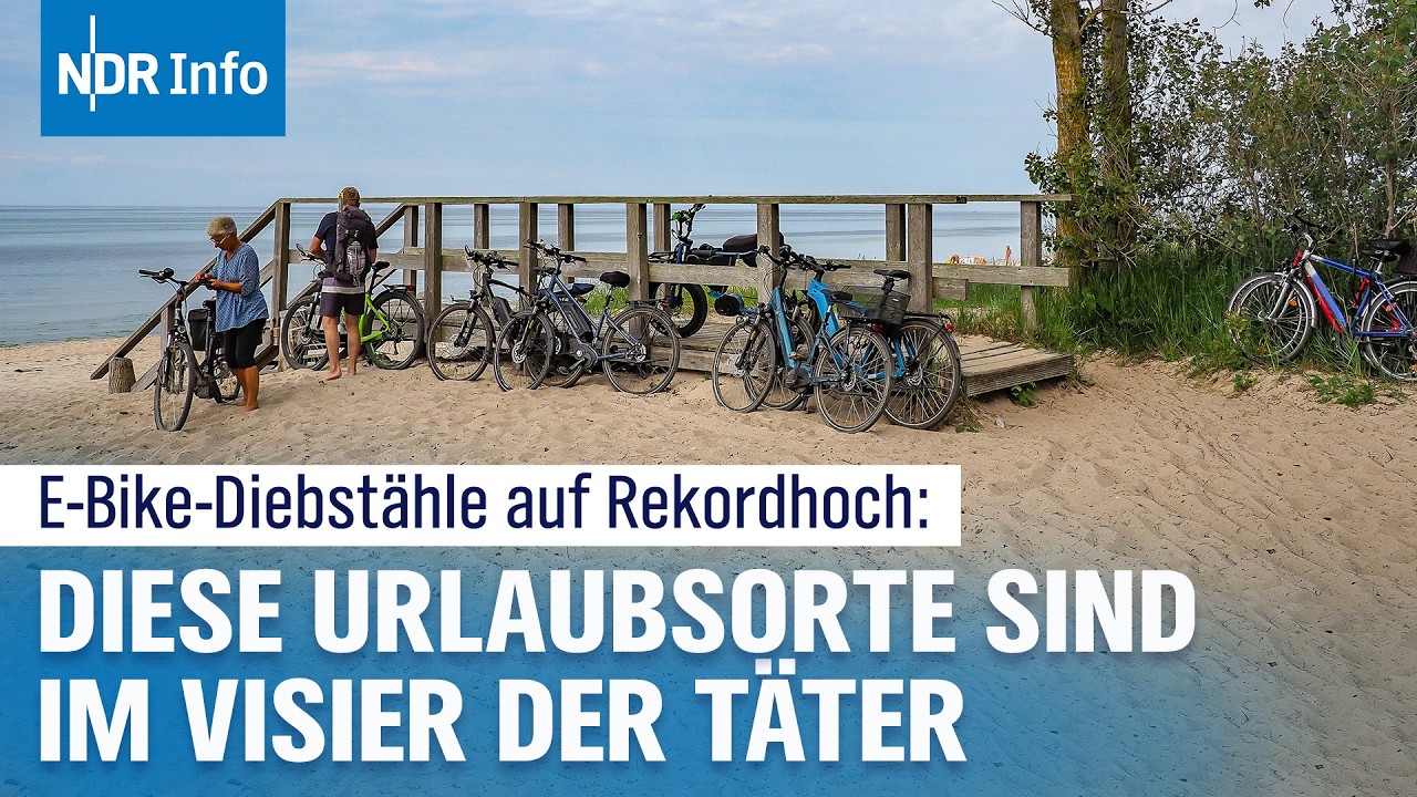 E-Bike Diebstahl Rekord in MV - Urlaubshotspots wie Usedom betroffen | NDR Info