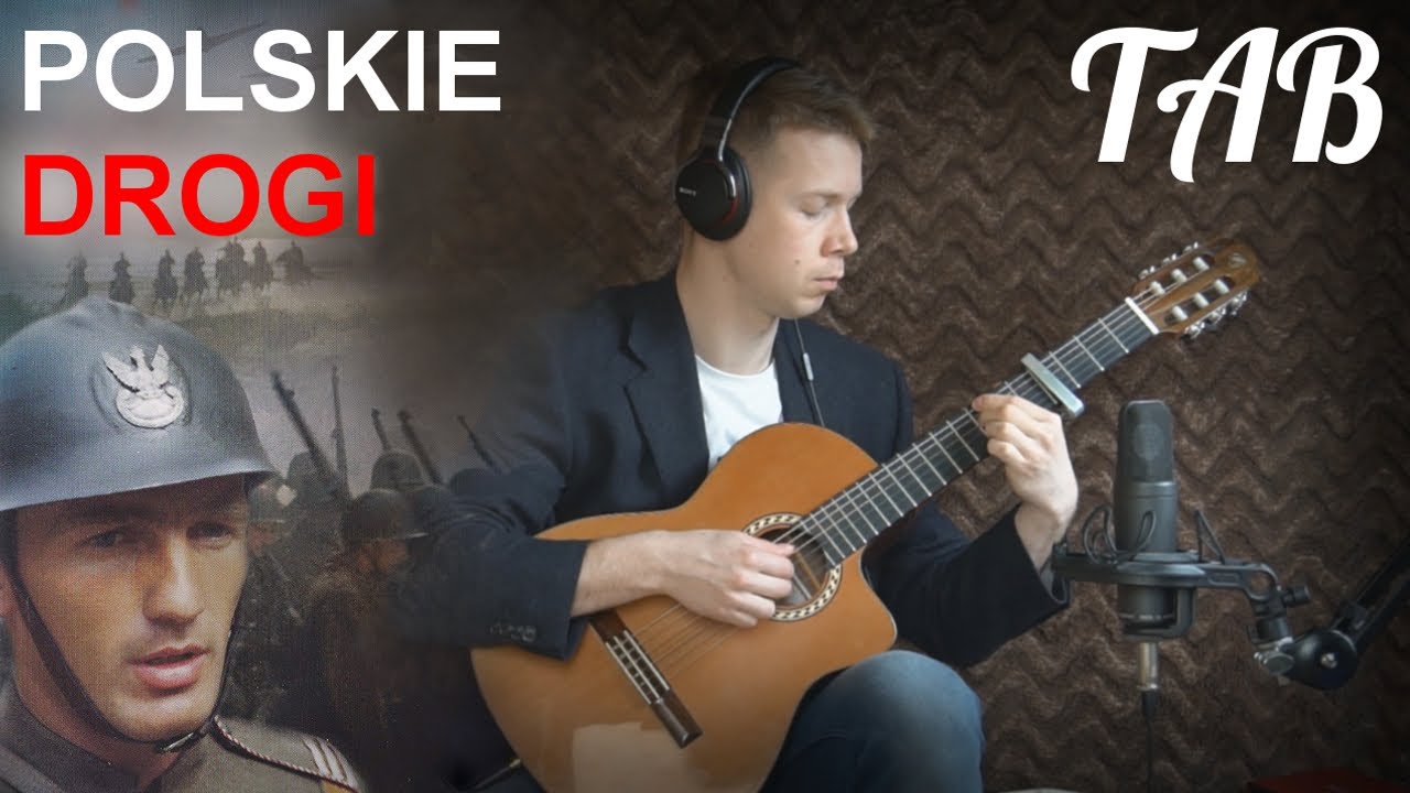 Andrzej Kurylewicz - Polskie drogi gitara fingerstyle Nuty Tab