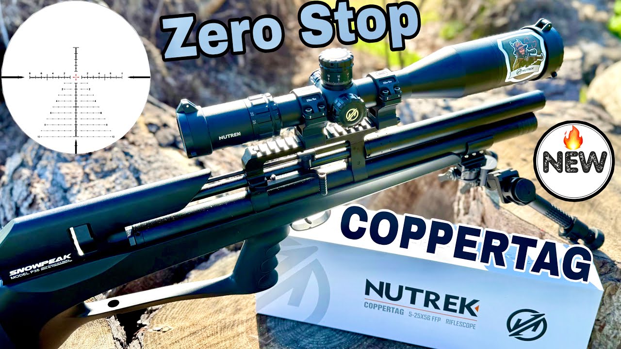 NUTREK COPPERTAG 5-25X56FFP ZERO STOP(Unboxing & Review 
