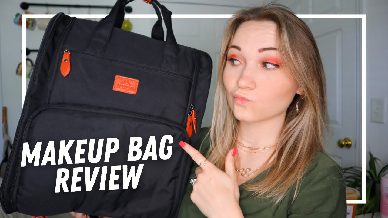 AMAZON MAKEUP BAG // Matein Travel Makeup Bag Review