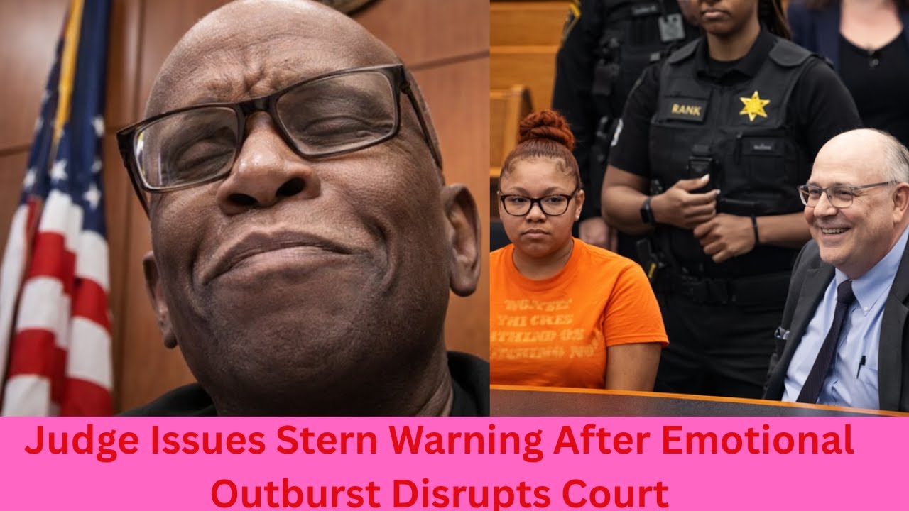 Judge Issues Stern Warning After Emotional Outburst Disrupts Court
