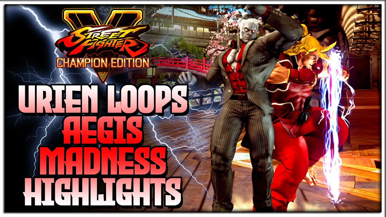 Urien Headbutt Loops And Aegis Madness  | SFV Champion Edition - GetchaMan Highlights  - Season 5