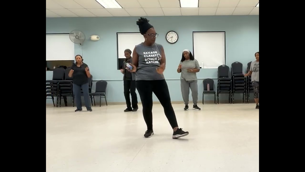 Touch Me Not line dance (instructional and dance @ 3:00)