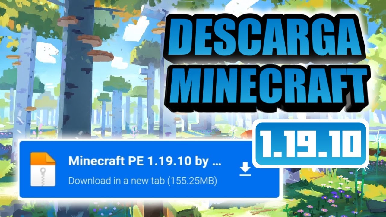 ✨NUEVA ACTUALIZACION de Minecraft pe bedrock 1.19.10✨