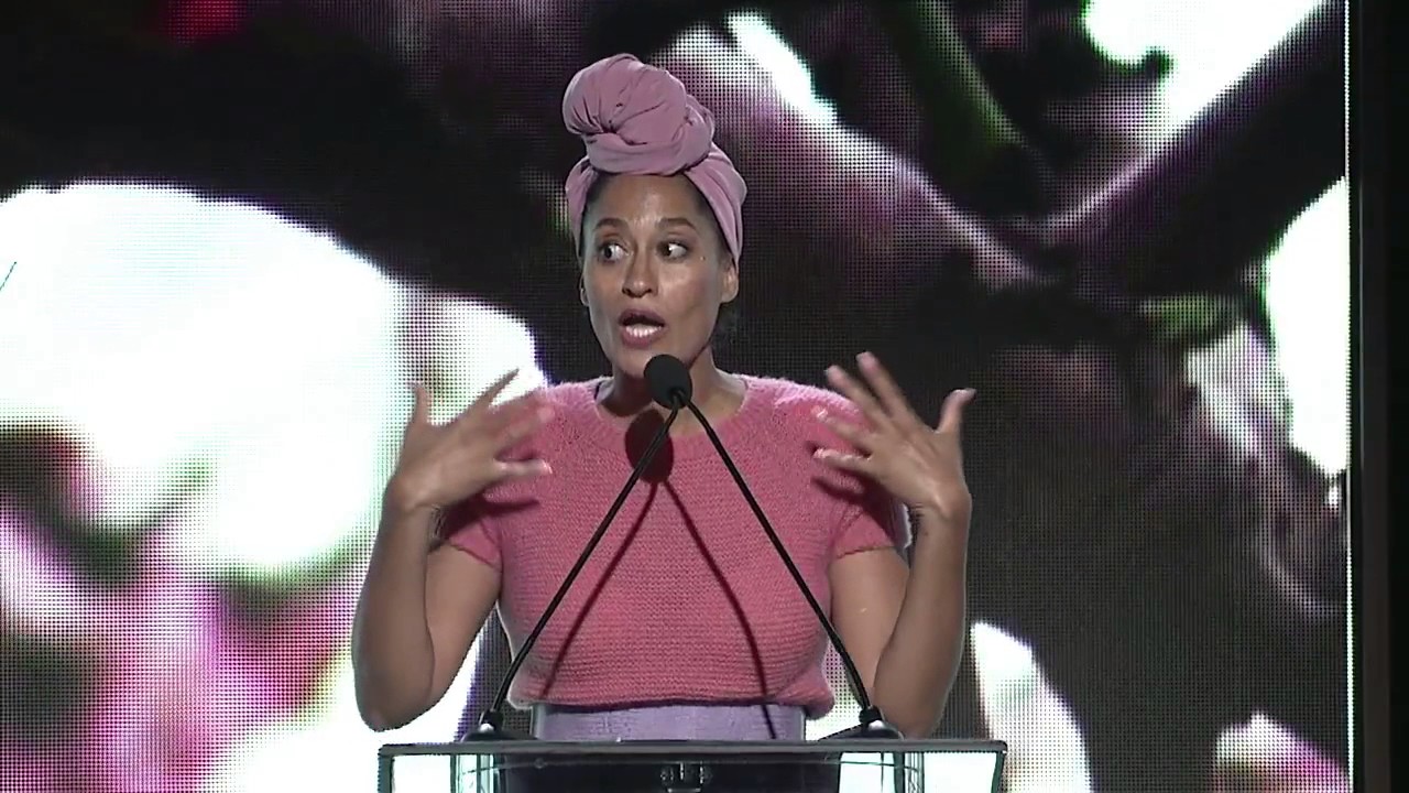Tracee Ellis Ross receives the Lucy Award