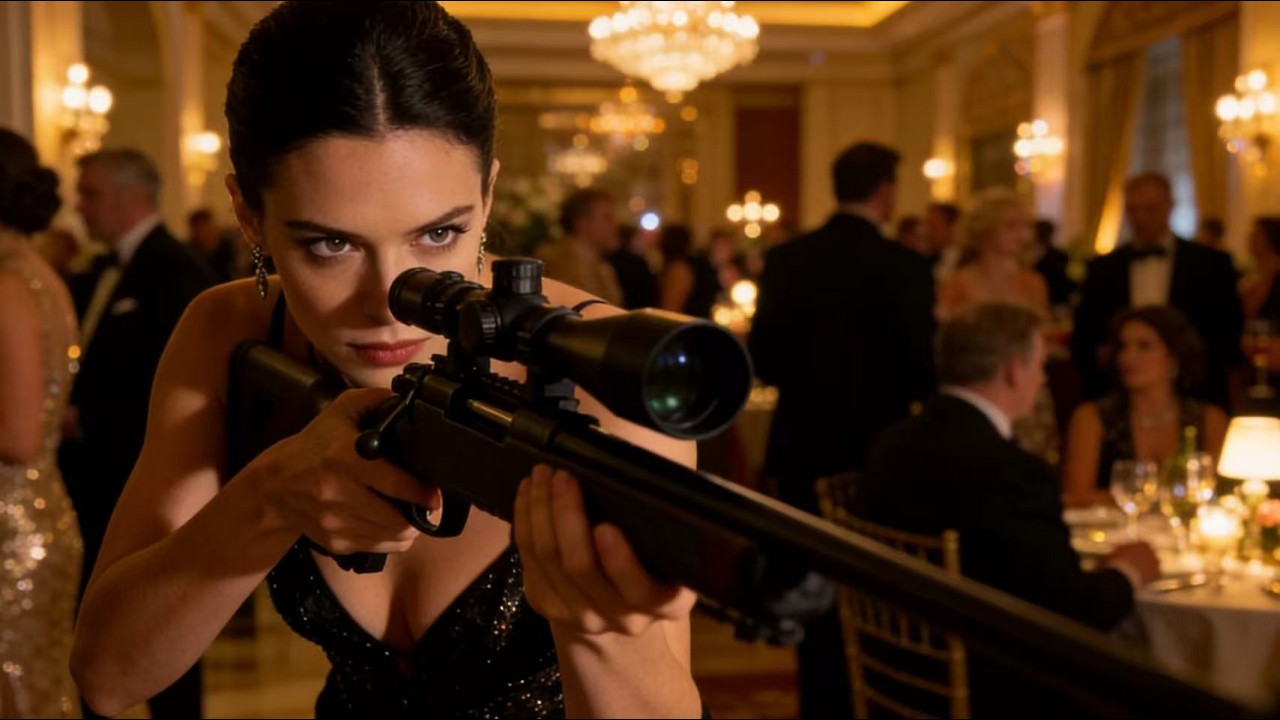 A stunningly beautiful sniper infiltrates the banquet, solely to exact revenge on a ruthless tycoon.