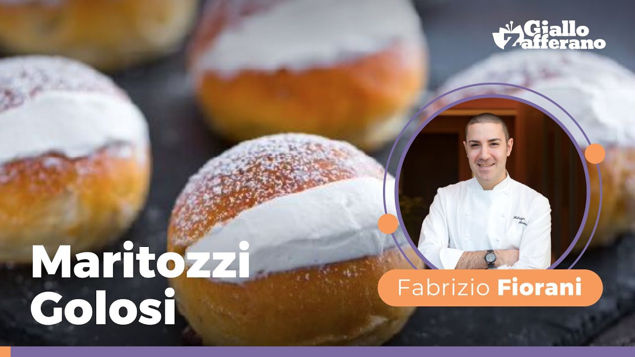 MARITOZZI CON LA PANNA - Ricetta di Fabrizio Fiorani: SUPER SOFFICI!