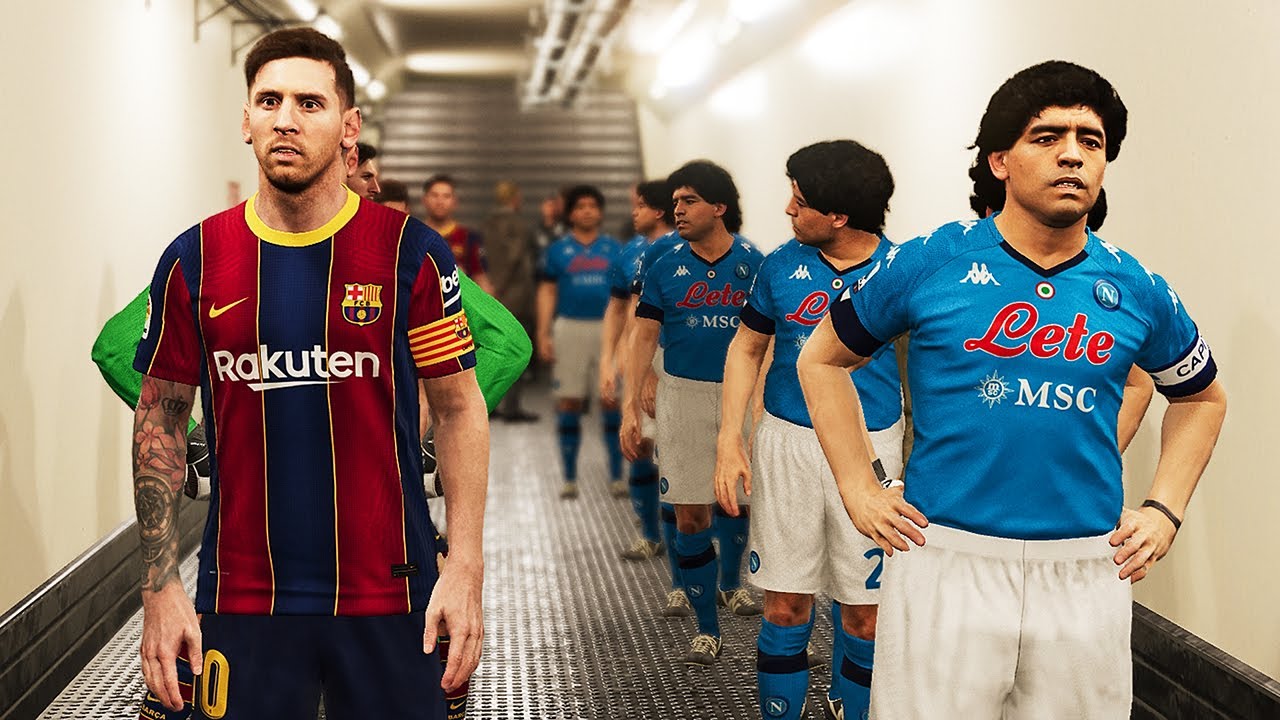 All MARADONA vs All MESSI - PES 2021