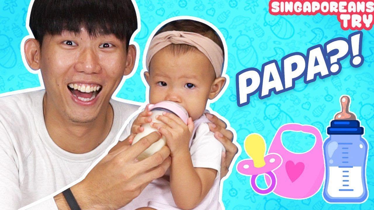 Singaporean (Guys) Try: Daddy Duties!