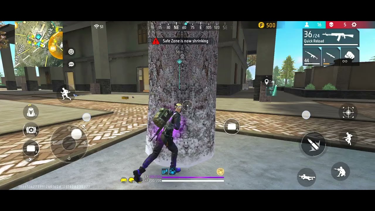 17 Days free fire gaming 6 kills for two minute🔫  #gameonfire