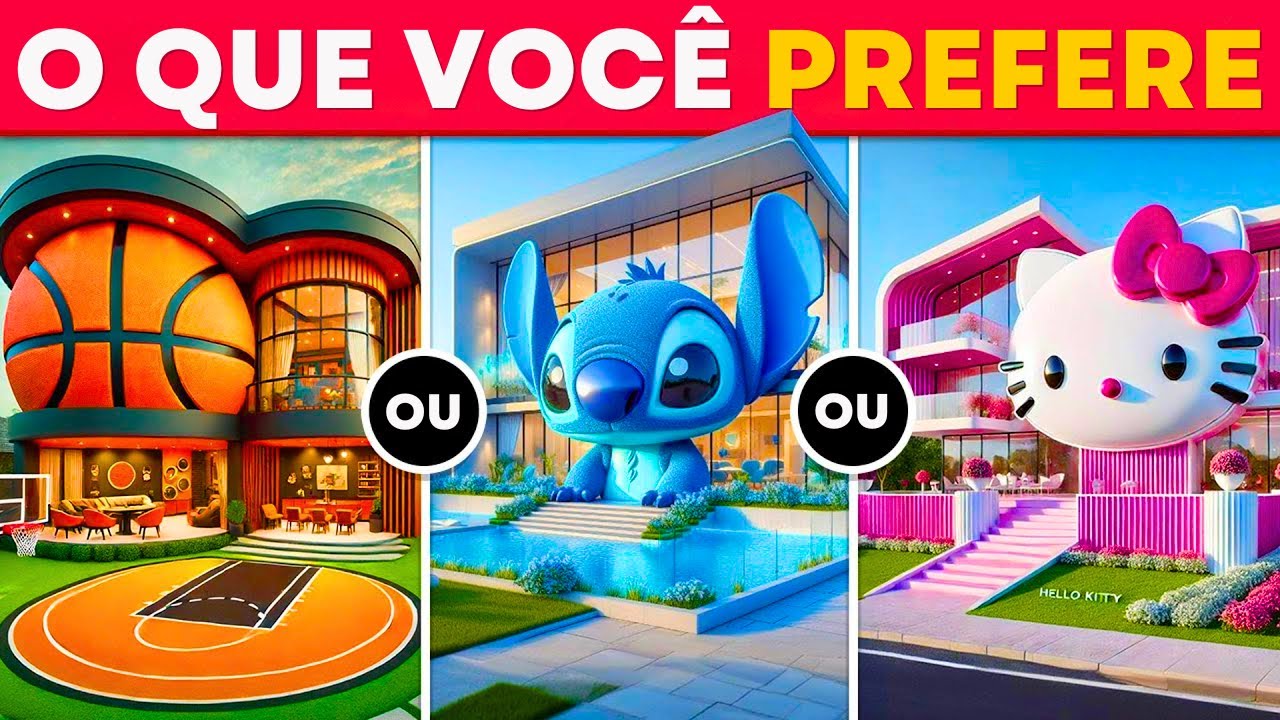 O Que Você Prefere - Construa Sua Casa Fantástica dos Sonhos 🤑🏡💖 | Quiz Tap