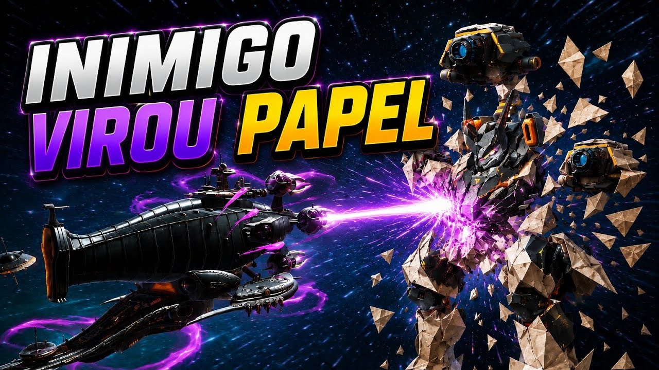 WAR ROBOTS | R&rsquo;Lyeh Transforma Inimigos em PAPEL