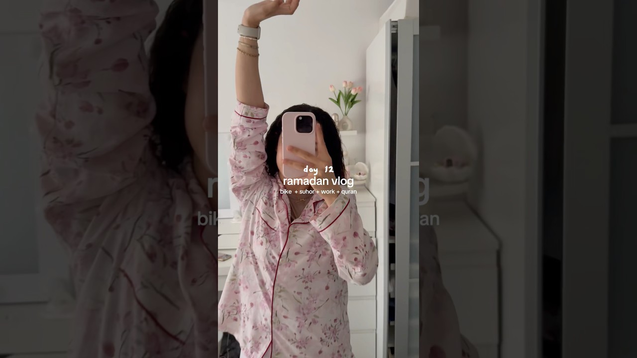 Day 12 of Ramadan 🌙 Realistic Fasting Routine, Productivity & Muslim Girl Reset 2026